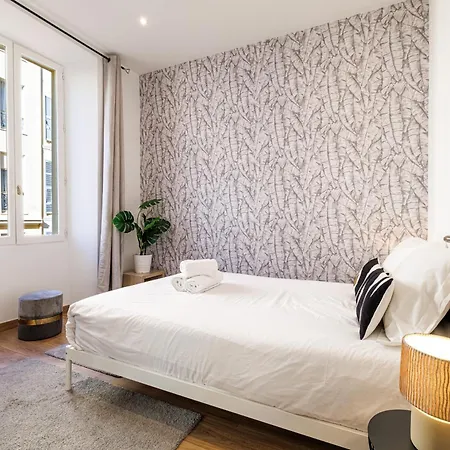 37 Massena - Magnifique 3p Moderne - Zone Pietonne - Climatise 尼斯