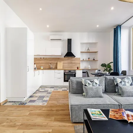 37 Massena - Magnifique 3p Moderne - Zone Pietonne - Climatise 公寓